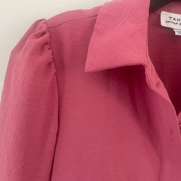 Brand New Never Worn Tahari Dress Rose XS - Picture 4 of 7